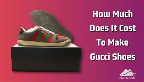 how much does it cost to make gucci shoes|Gucci shoe sale usa.